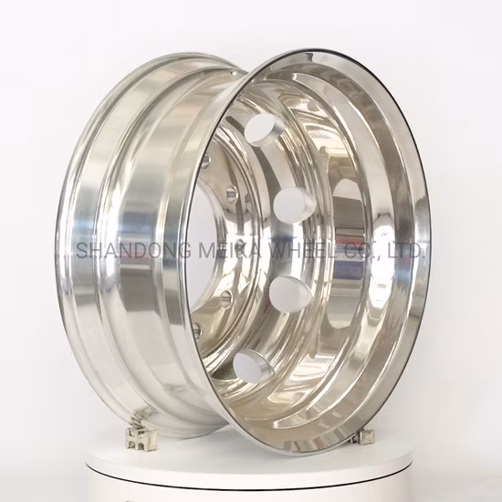 22.5X9.0 Polished Forged Aluminum Truck Wheels or Rims for Heavy-Duty Truck