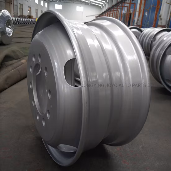 Ruota tubeless per ruota per camion in acciaio di vendita calda 19.5 * 7.5