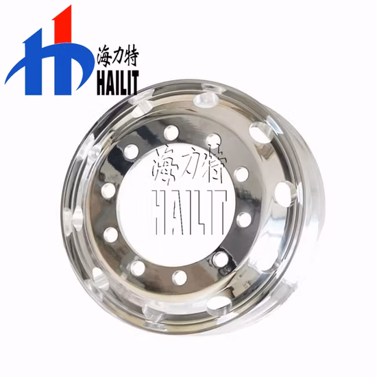 Cerchioni per rimorchio in alluminio per rimorchio da 14X19,5 pollici Ruota per camion in acciaio (02)