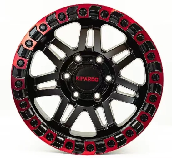 Kipardo 17X9 20X9 17 pollici 6X139.7 5X127 6X135 Ruote per camion fuoristrada in alluminio pressofuso a bassa pressione per pickup