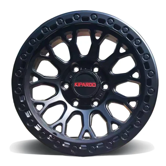 Cerchi in lega di alluminio fuoristrada Kipardo nuovo design ad alte prestazioni Jwl TUV certificati 17X9 6X139.7 17 pollici 4X4