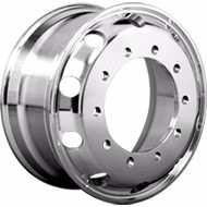 Ruote di ricambio per rimorchi in acciaio con ruote in lega per camion senza camera d'aria